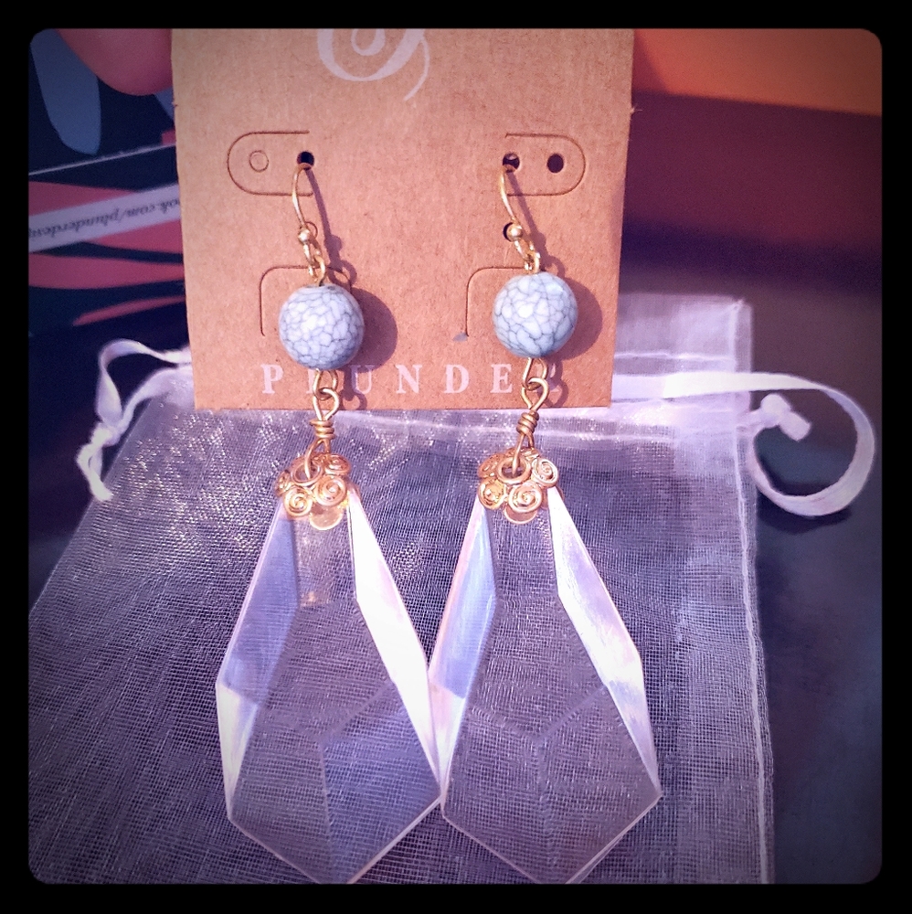 Plunder earrings, NEW